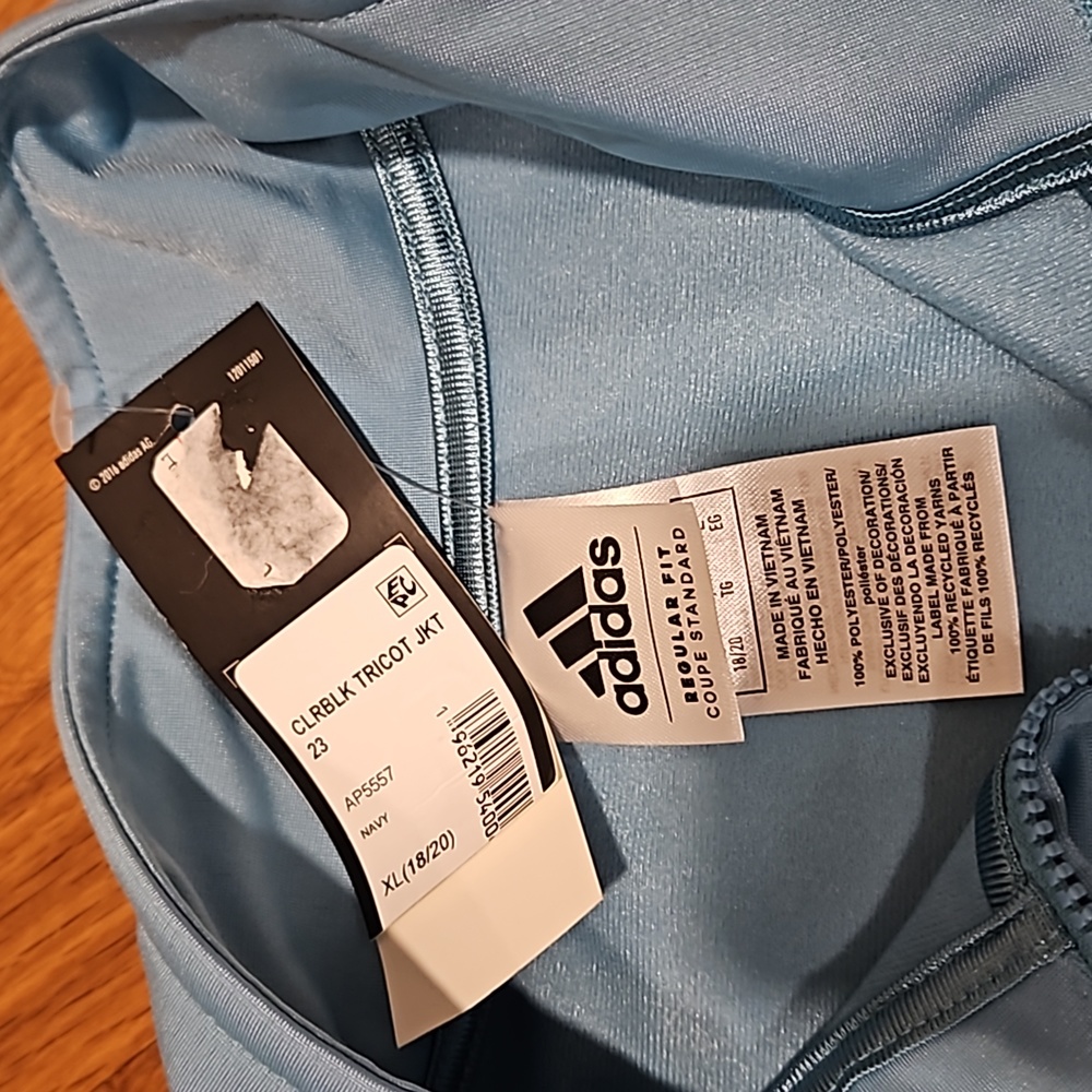 Adidas zipup jacket - Picture 2 of 2